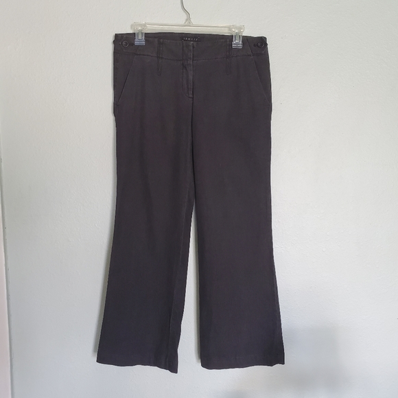 Theory Brione Missouri Denim Trousers Size 8 - Picture 2 of 8